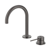 Mica Gooseneck Hob Basin Mixer Set