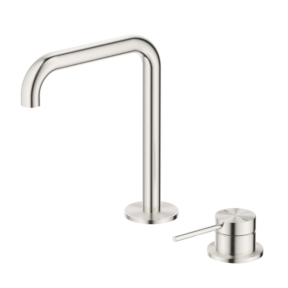Mica Soft-Square Hob Basin Mixer Set