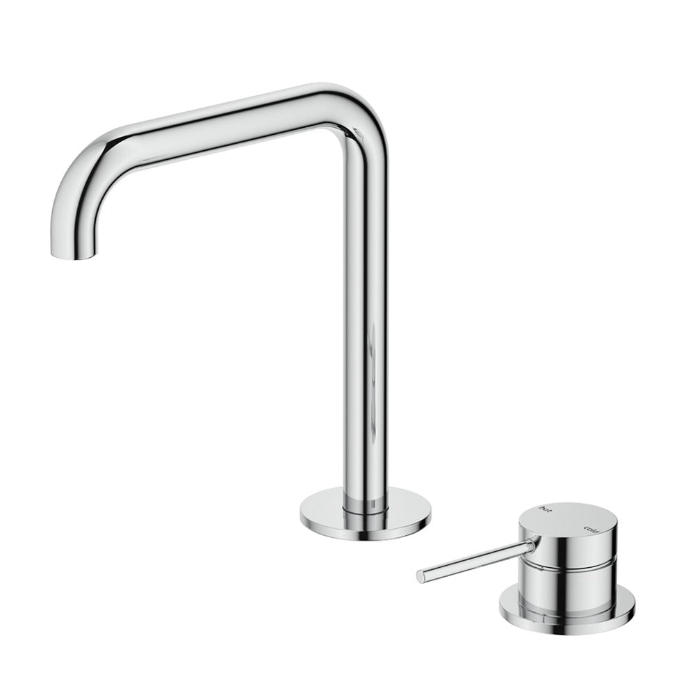 Mica Soft-Square Hob Basin Mixer Set