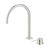 Mica Gooseneck Hob Sink/Basin Mixer Set