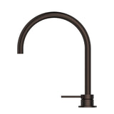 Mica Gooseneck Hob Sink/Basin Mixer Set - Dusk Bronze