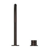Mica Gooseneck Hob Sink/Basin Mixer Set - Dusk Bronze