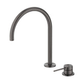 Mica Gooseneck Hob Sink/Basin Mixer Set