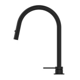 Mica Pull-Out Hob Mixer Set - Black