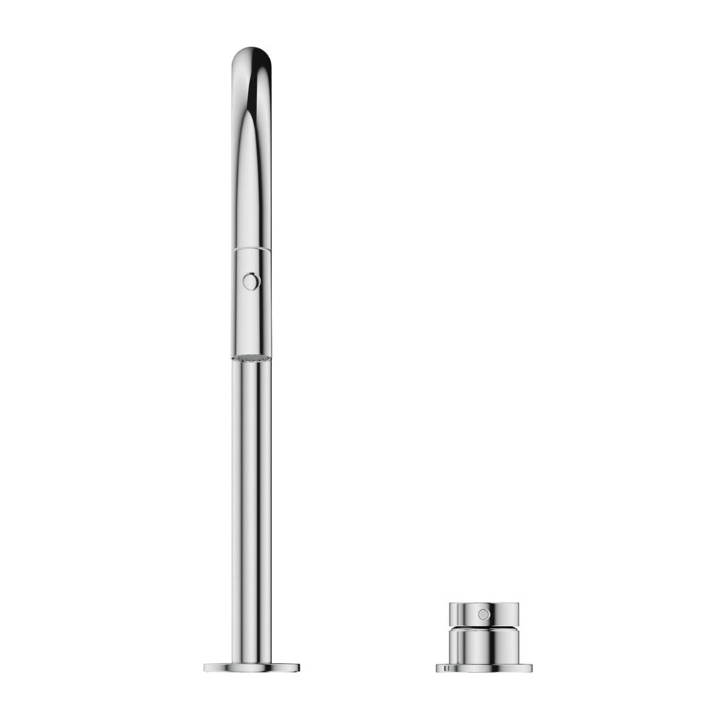 Mica Pull-Out Hob Mixer Set - Chrome