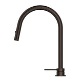 Mica Pull-Out Hob Mixer Set - Dusk Bronze