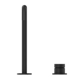 Mica Soft-Square Hob Sink/Basin Mixer Set - Black