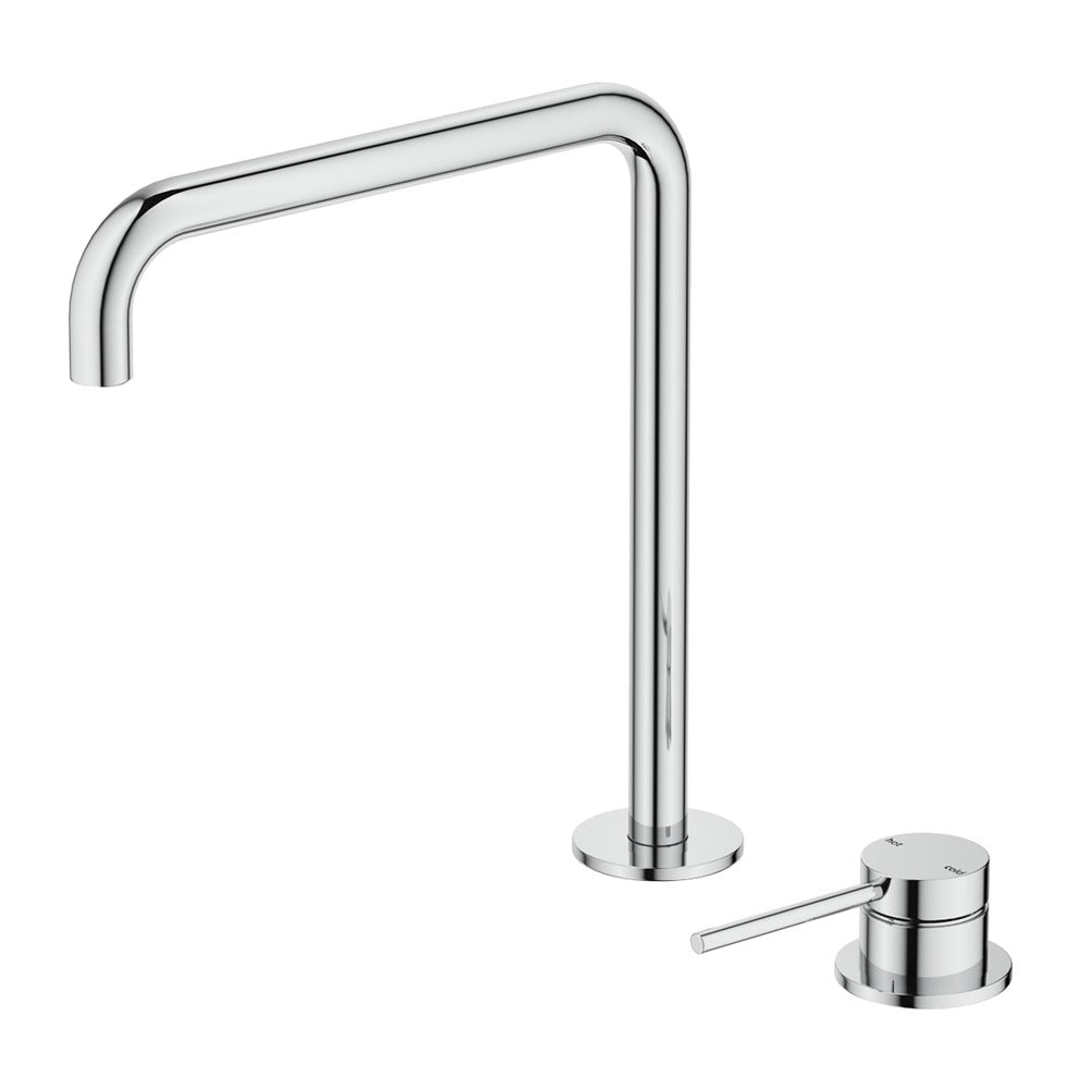 Mica Soft-Square Hob Sink/Basin Mixer Set