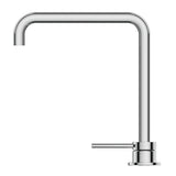 Mica Soft-Square Hob Sink/Basin Mixer Set - Chrome