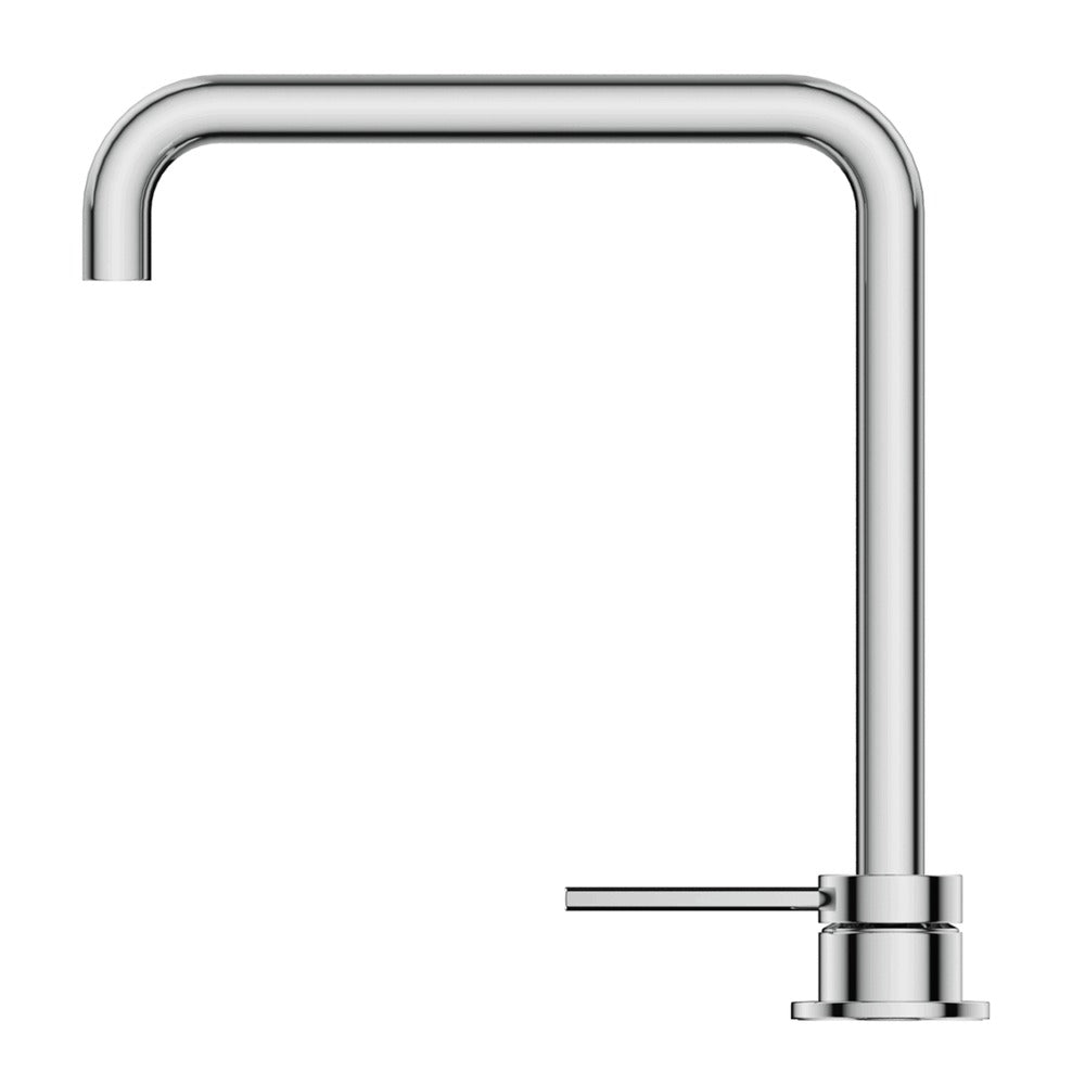 Mica Soft-Square Hob Sink/Basin Mixer Set - Chrome