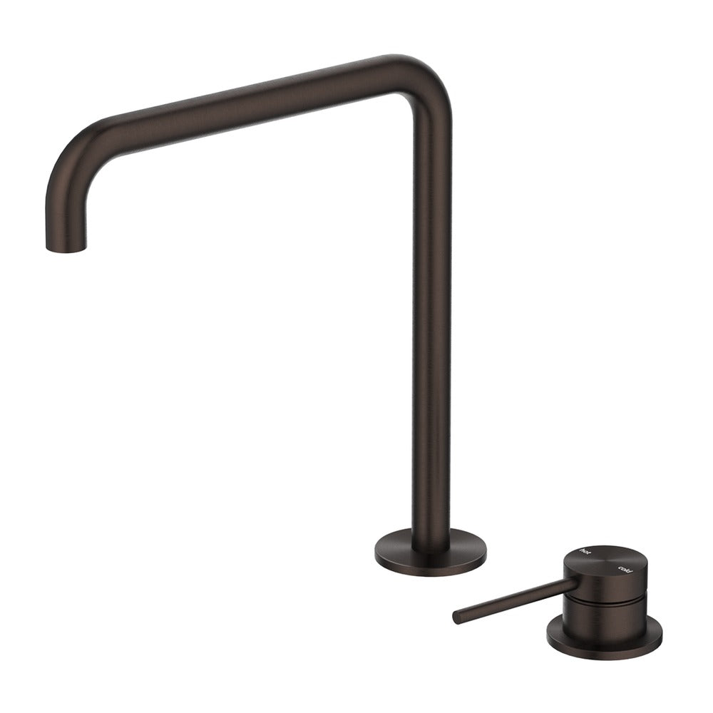Mica Soft-Square Hob Sink/Basin Mixer Set