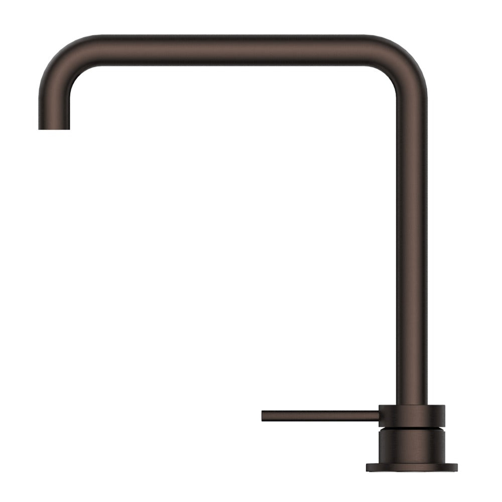 Mica Soft-Square Hob Sink/Basin Mixer Set - Dusk Bronze