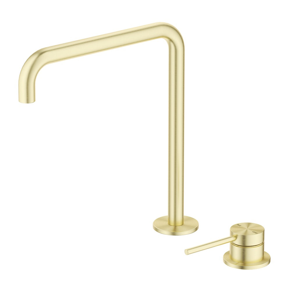 Mica Soft-Square Hob Sink/Basin Mixer Set
