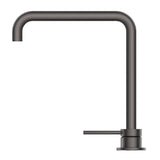 Mica Soft-Square Hob Sink/Basin Mixer Set - Gunmetal