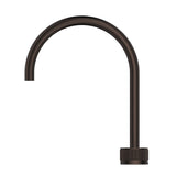 Mica Fluted Gooseneck Hob Sink/Basin Mixer Set - Dusk Bronze
