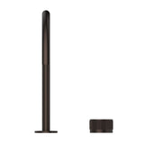 Mica Fluted Gooseneck Hob Sink/Basin Mixer Set - Dusk Bronze