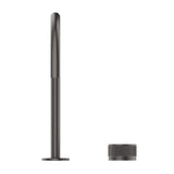 Mica Fluted Gooseneck Hob Sink/Basin Mixer Set - Gunmetal