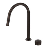 Mica Fluted Pull-Out Hob Mixer Set