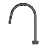 Mica Fluted Pull-Out Hob Mixer Set - Gunmetal