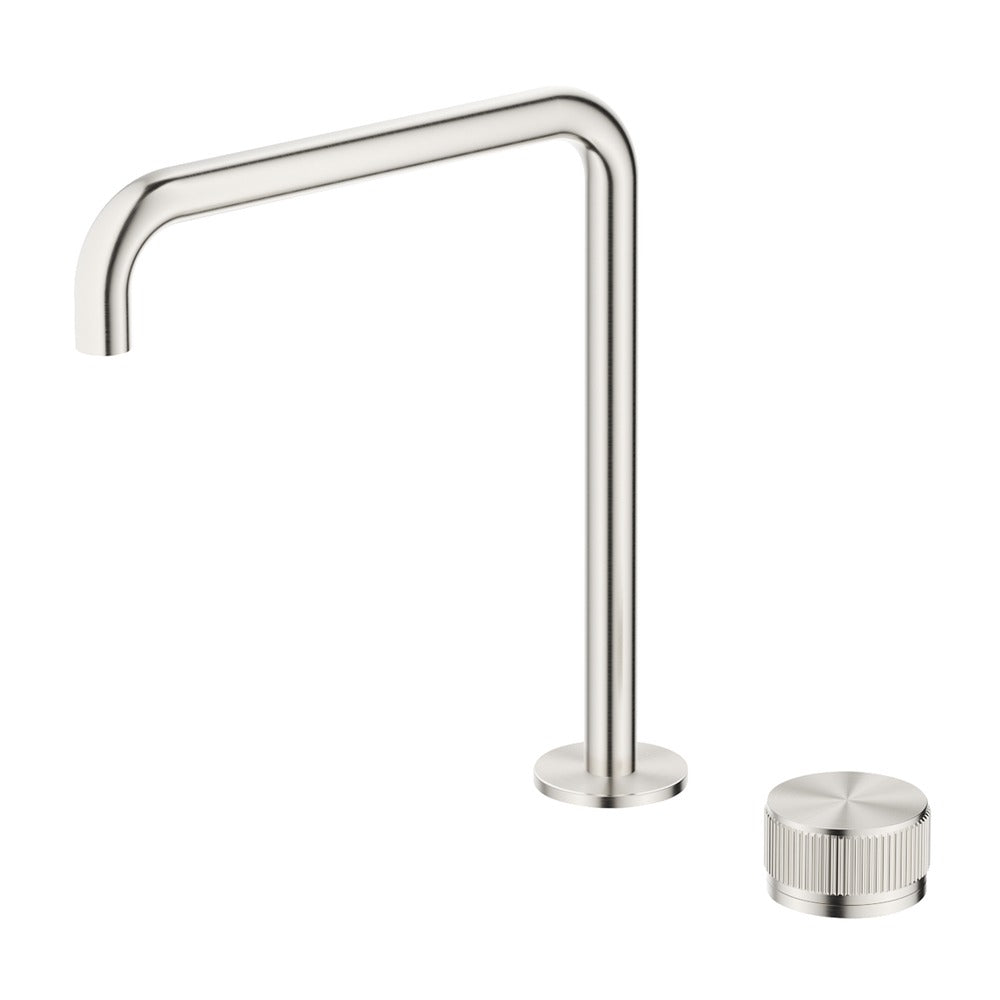 Mica Fluted Soft-Square Hob Sink/Basin Mixer Set