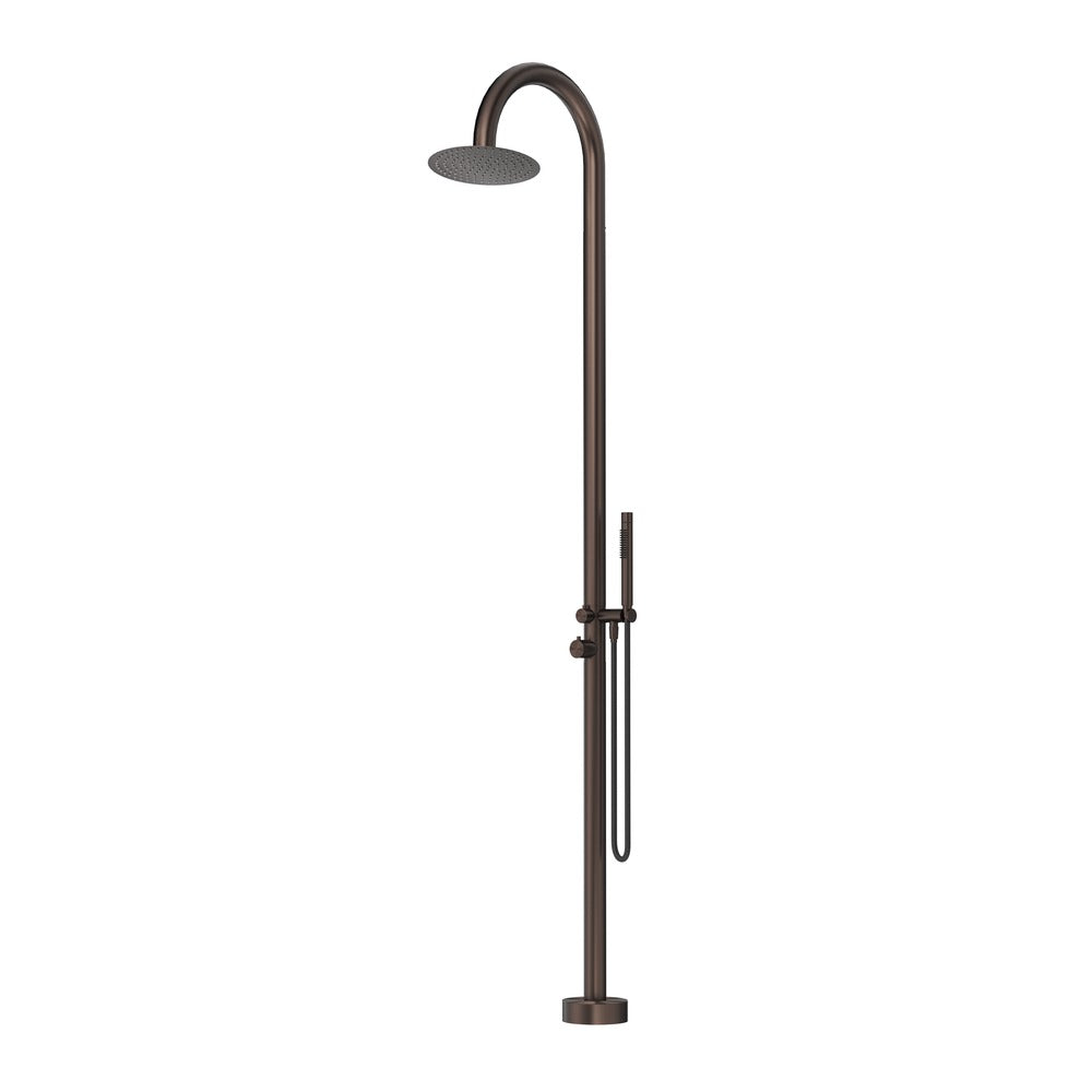 Mica Gooseneck Freestanding Outdoor Shower
