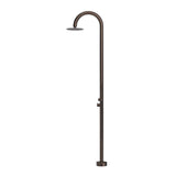 Mica Gooseneck Freestanding Outdoor Shower - Dusk Bronze