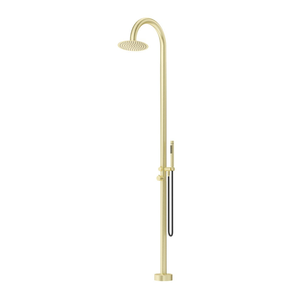 Mica Gooseneck Freestanding Outdoor Shower