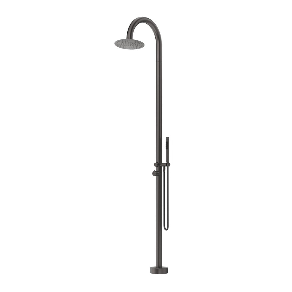 Mica Gooseneck Freestanding Outdoor Shower