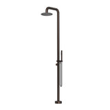 Mica Soft Square Freestanding Outdoor Shower