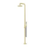 Mica Soft Square Freestanding Outdoor Shower