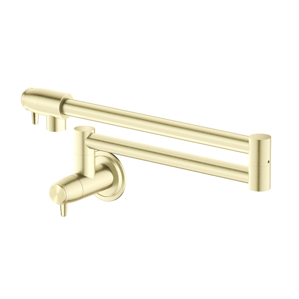 Mica Heritage Pot Filler in French Gold - alternative product view