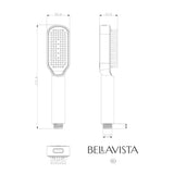 Pet Hand Shower - Gunmetal