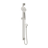 Mica Shower Rail - Brushed Nickel