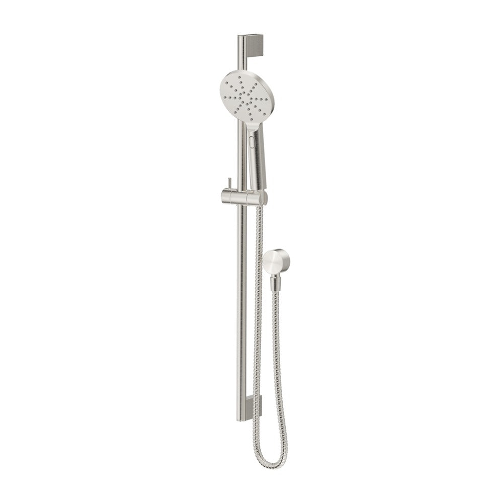 Mica Shower Rail - Brushed Nickel