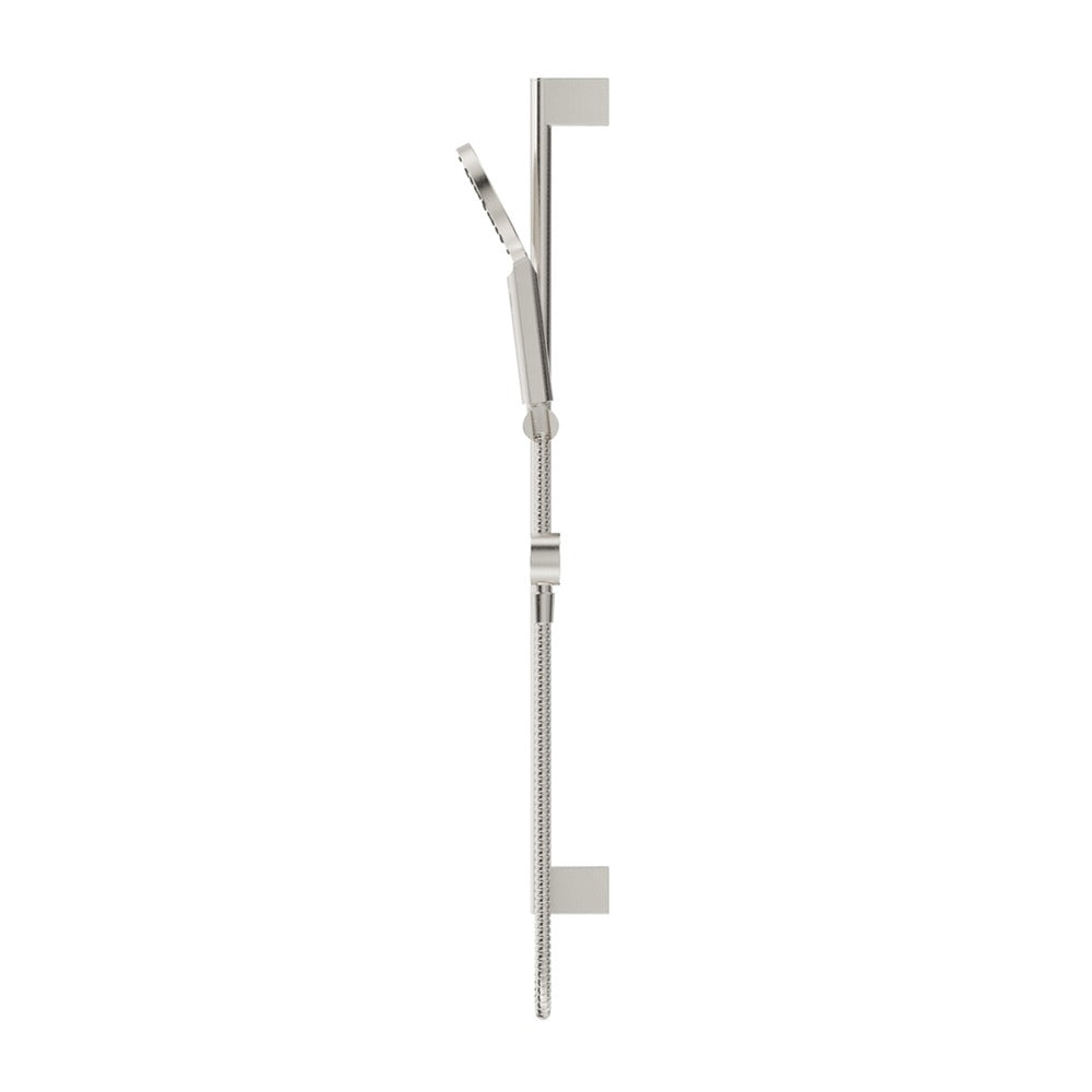 Mica Shower Rail - Brushed Nickel