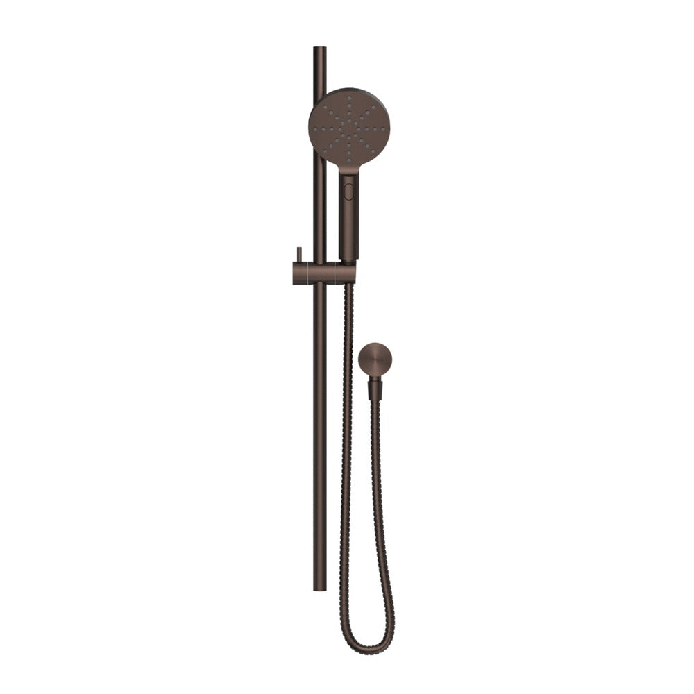 Mica Shower Rail - Dusk Bronze