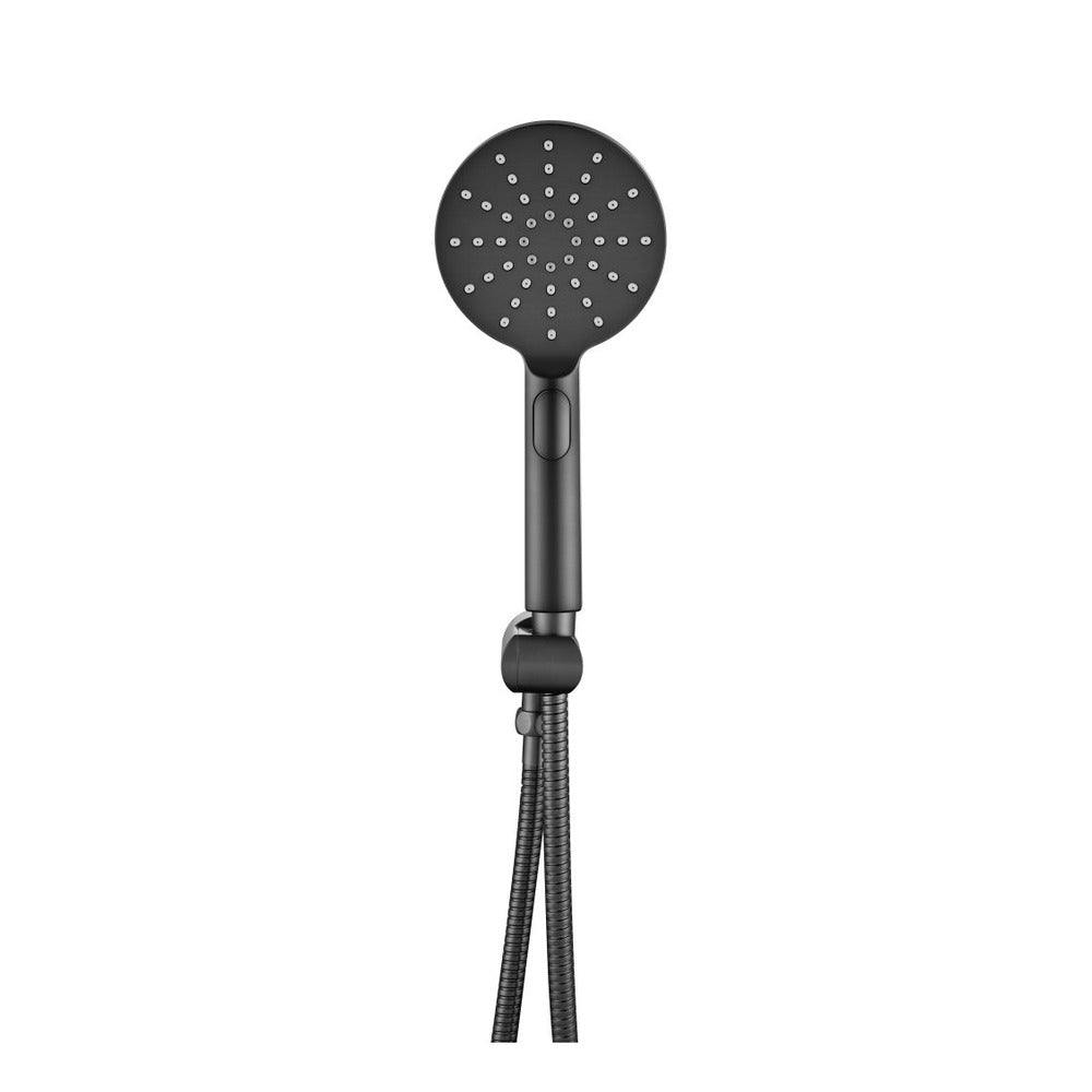 Mica Wide Hand Shower - Gunmetal