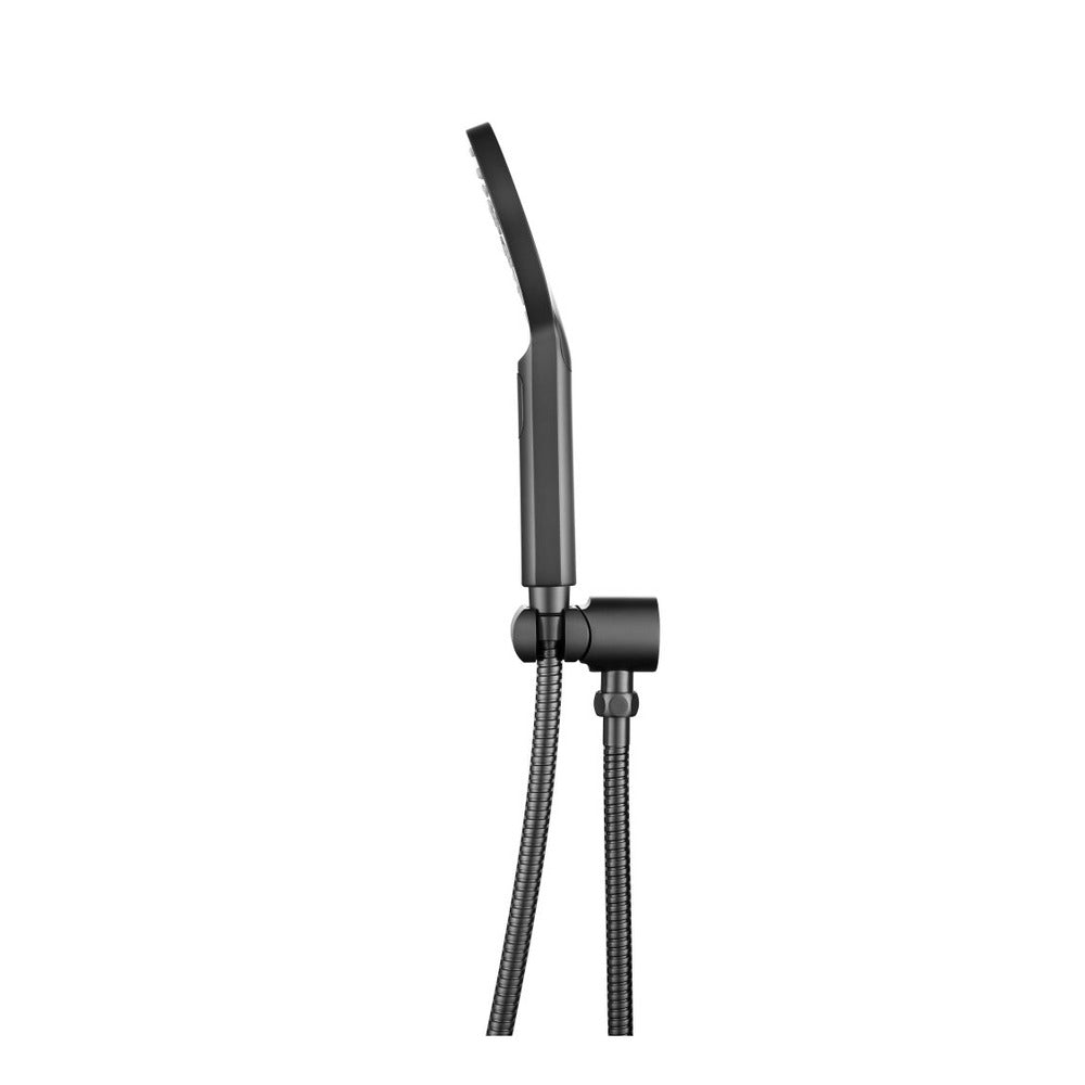 Mica Wide Hand Shower - Gunmetal