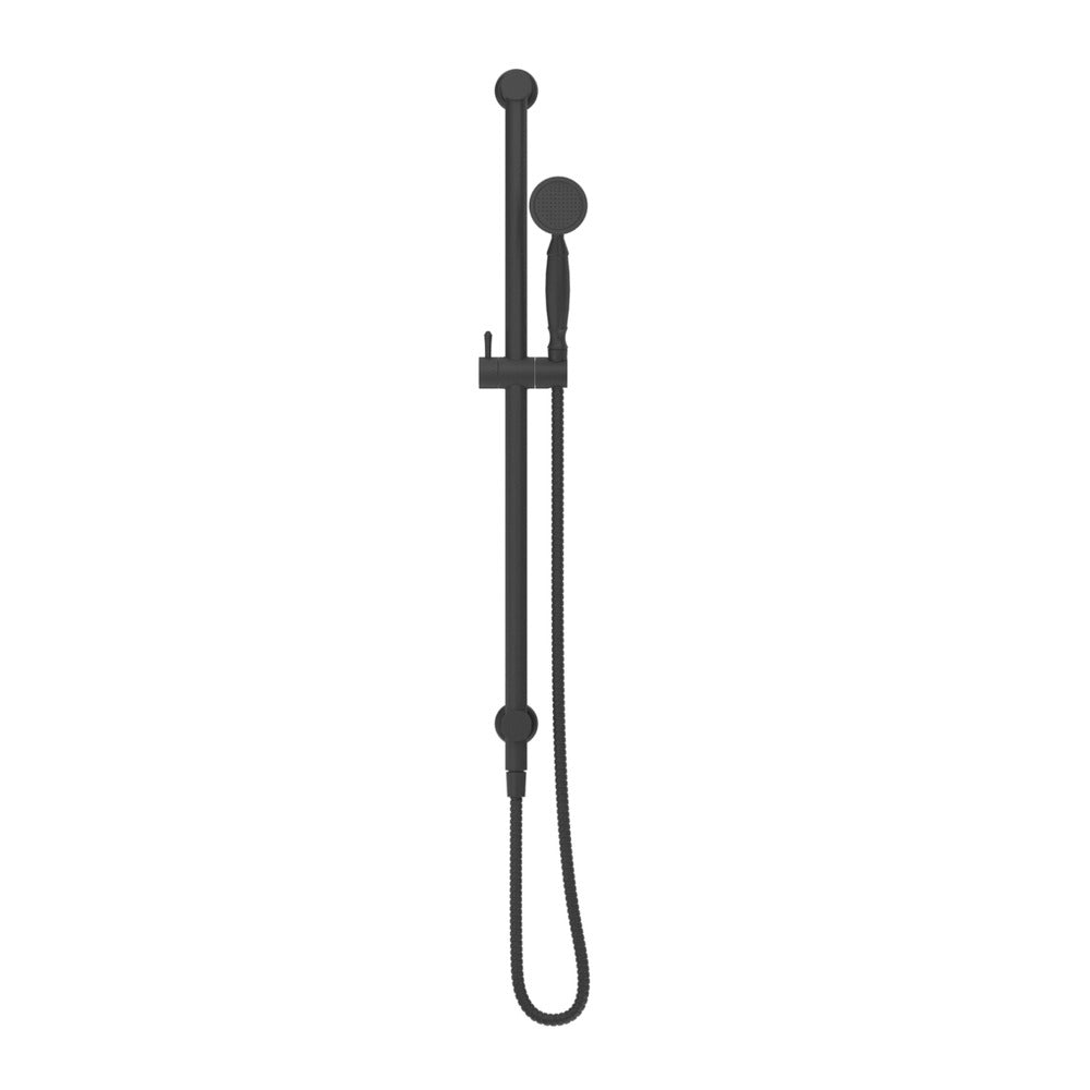 Mica Heritage Shower Rail - Black
