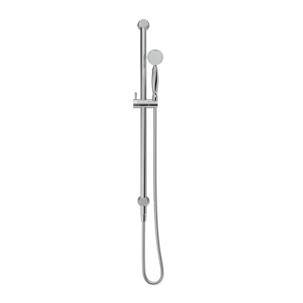 Mica Heritage Shower Rail - Chrome