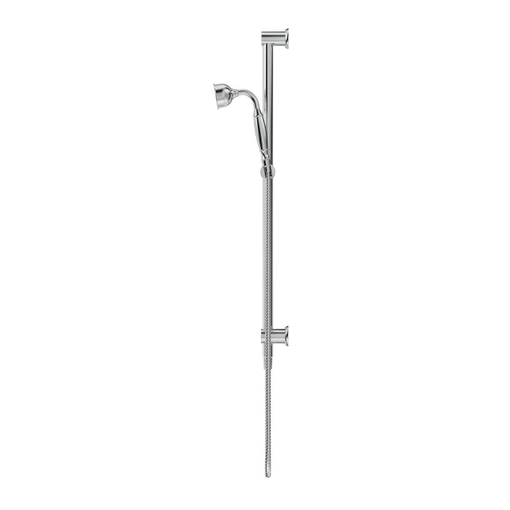 Mica Heritage Shower Rail - Chrome