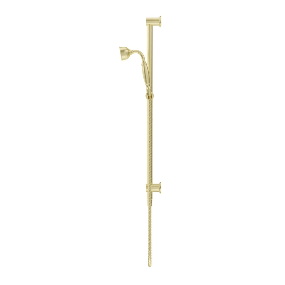 Mica Heritage Shower Rail - French Gold