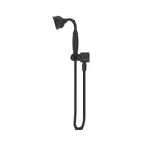 Mica Heritage Hand Shower in Black - finish and profile close-up