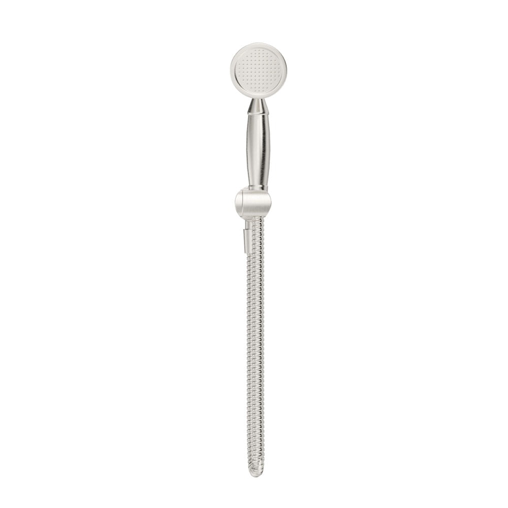 Mica Heritage Hand Shower in Brushed Nickel - front view