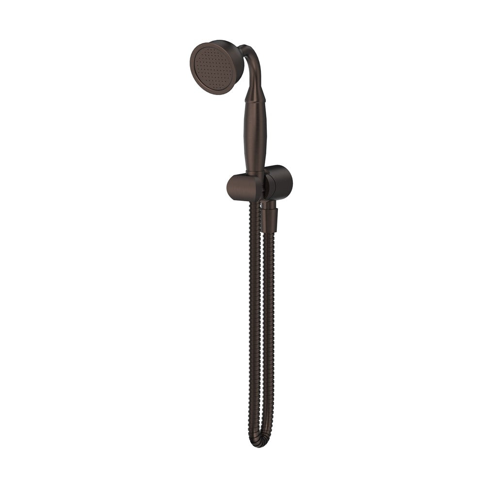 Mica Heritage Hand Shower in Dusk Bronze - rear mounting detail