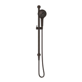 Mica Shower Rail - Inbuilt Inlet - Dusk Bronze