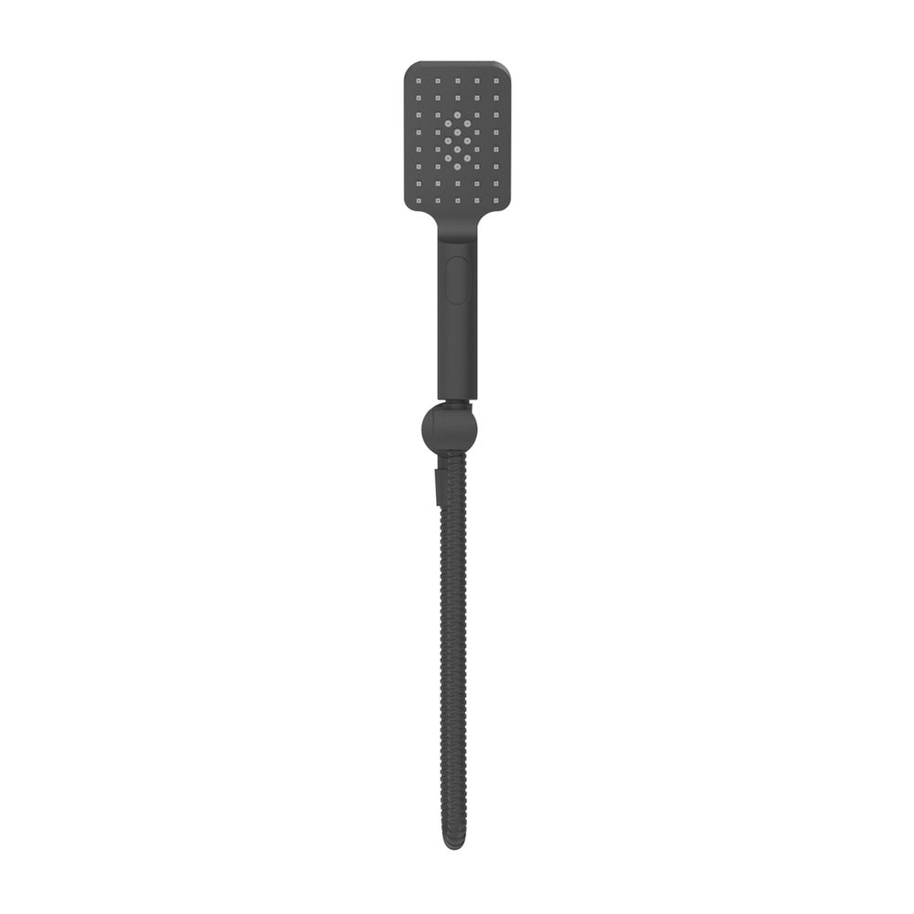 Cresta Hand Shower in Black - rear mounting detail