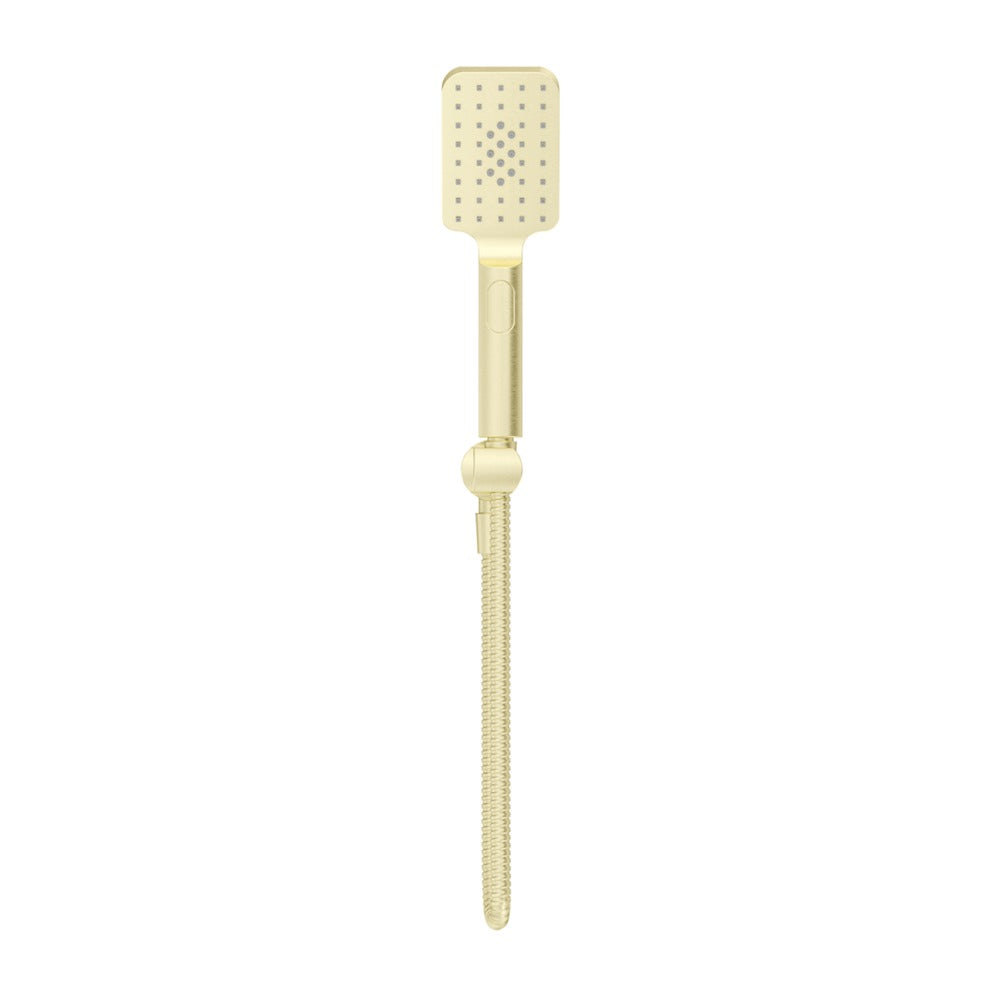 Cresta Hand Shower in French Gold - finish and profile close-up