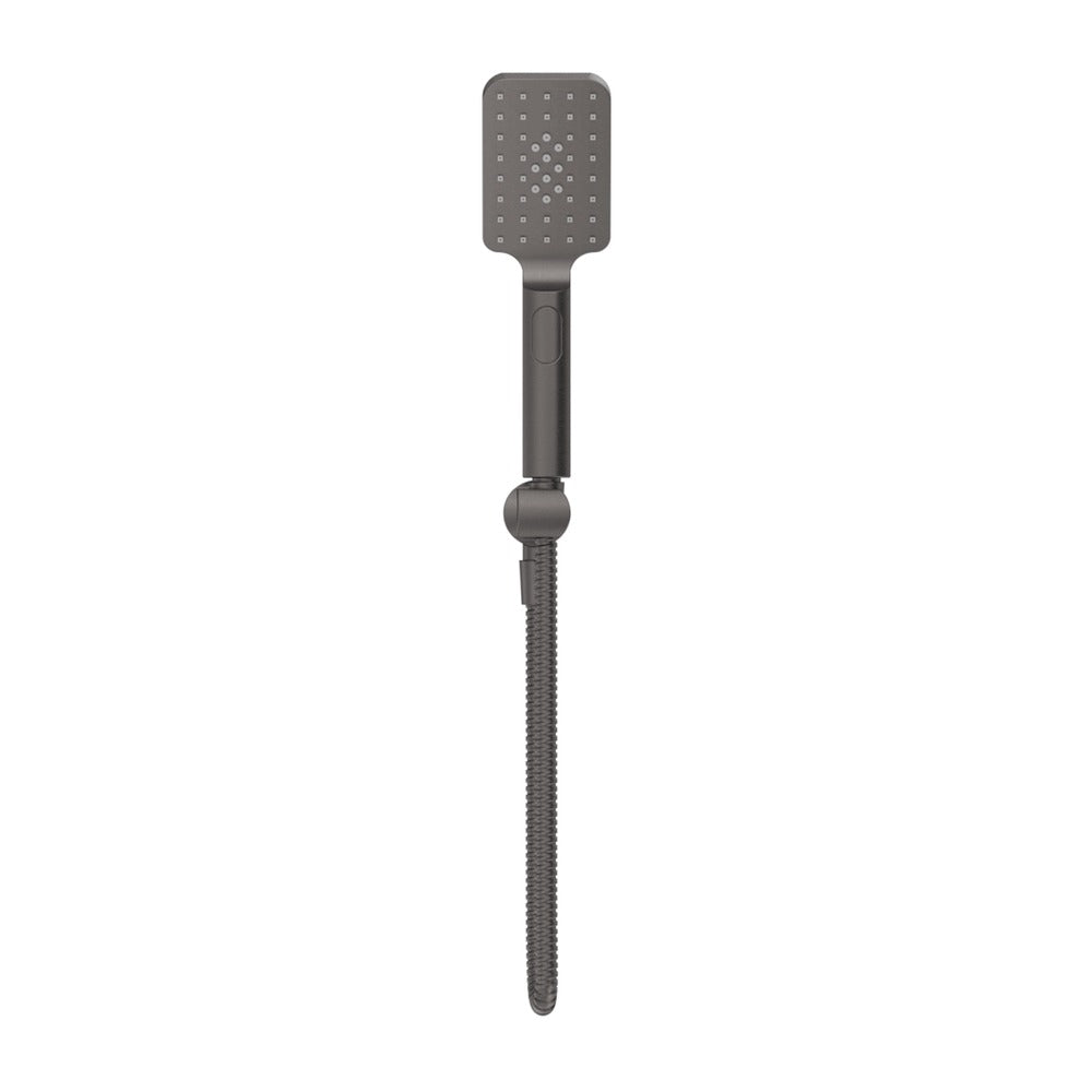 Cresta Hand Shower in Gunmetal - side profile view