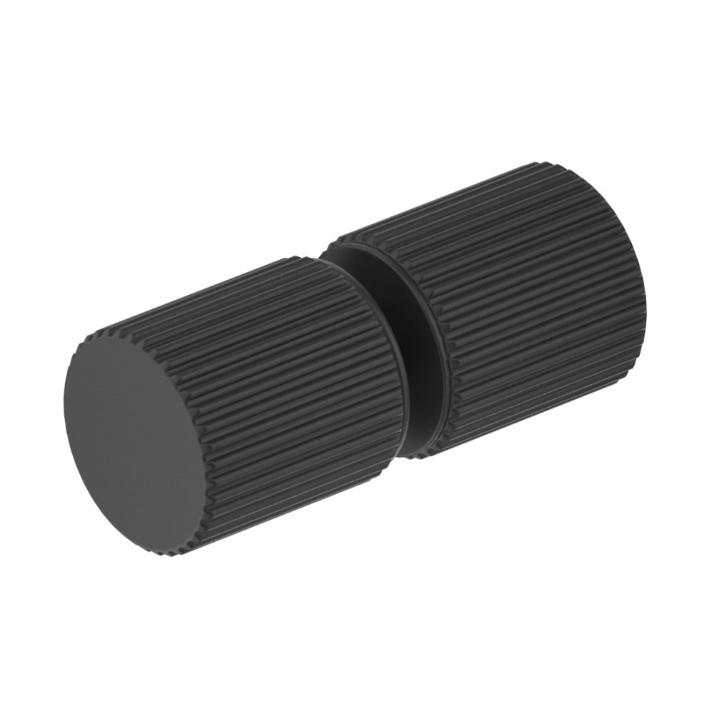 Shower Screen Handle - Fluted - Round
